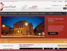 Tablet Screenshot of budapestopera-tickets.com